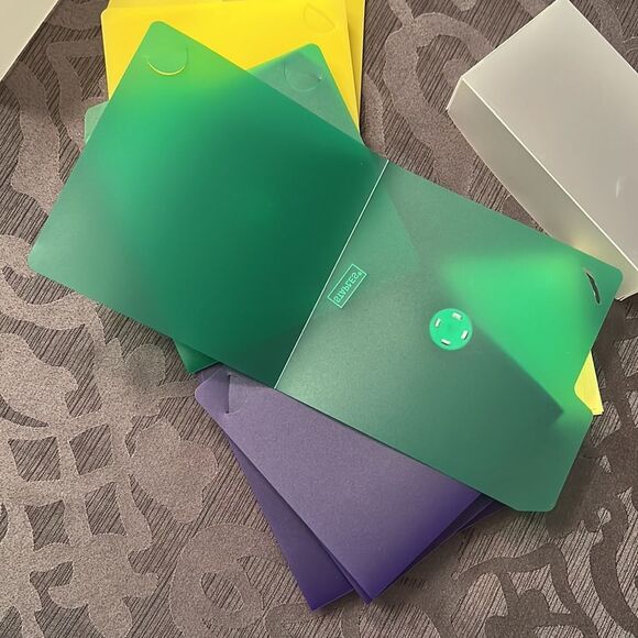 Multicolor Media Storage Box - Picture 2 of 2